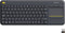 Logitech K400 Plus - Draadloos Toetsenbord met Touchpad - 10 meter bereik - Zwart