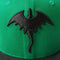 Capiche® Snapback Pet Heren – Chinese Draak – Groen & Zwart – Verstelbaar met Druksluiting – Sportcap – Baseball Cap – Mannen Cap – Draken Pet