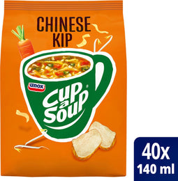 Cup-a-soup unox machinezak chinese kip 140ml