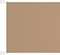vidaXL - Luifel - verticaal - 200x420 - cm - oxford - stof - taupe