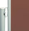 vidaXL - Tuinscherm - uittrekbaar - 220x600 - cm - bruin