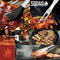 Squago BBQ accessoires XXL Set met Schort - Gereedschap - Gereedschapset Tang Borstel Mat