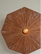 GOOD&MOJO Plafonniere Panama - Bruin - 65x65x7cm - Scandinavisch