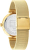 Tommy Hilfiger TH1782694 SOPHIA Dames Horloge - Mineraalglas - Staal - Goudkleurig - 36 mm breed - Quartz - Druksluiting - 3 ATM (spatwater)