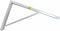 Driehoek Fepre Staal Wit (30 x 50 cm)