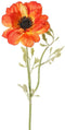 Driesprong collection - Anemoon nora 1 bloem h53 cm oranje kunstbl...