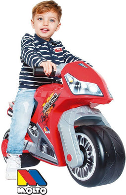 Driewieler Moto Cross | Premium Moltó | Rood | 18+ maanden | kinderloopfiets