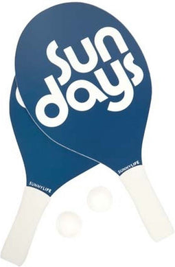 Sunnylife - Outdoor Games Beachtennis Set - Kunststof - Blauw