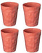 Drinkbeker, 0.25 L, Set van 4, Organic, Natuur Koraal - Koziol | Club S 2.0