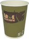 Drinkbeker uit karton Love Nature, 200 ml, pak van 50 stuks