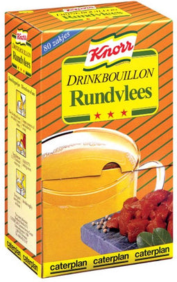 Drinkbouillon Knorr rundvlees | 6 stuks