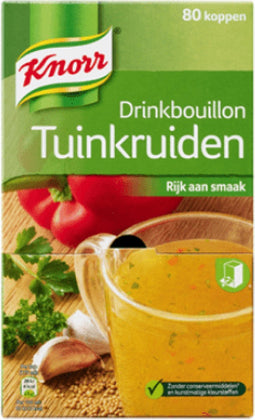 Drinkbouillon Knorr tuinkruiden | 6 stuks