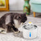 Drinkfontein voor huisdieren incl. 3 filters - 2.4L LED Automatische uitschakeling - Waterval Dispenser voor huisdieren - Waterfontein voor huisdieren - Vers gefilterde waterfontein voor katten, kleine en middelgrote honden - Drinkbak dieren