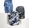 Dripdropbag Regenhoes Voor Rugzak Jeans Blauw 55 X 40 X 15 Cm