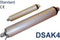 Drive System Europe by MSW Elektrische cilinder DSAK4-12-200-300-IP54 10070190 Slaglengte 300 mm Schuifkracht 200 N 12