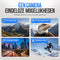 Strex Action Camera SP342 - 4K 30MP - Tot 30 meter waterdicht EIS stabilisatie WiFi - Zwart