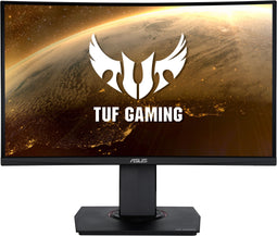 ASUS TUF Gaming VG24VQR - Gaming Monitor - 23,6" 165Hz VA Gebogen - Zwart