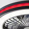 Brilliant Palmero - Plafondventilator - LED 40W - Dimbaar - Zwart