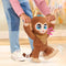 Pluche interactieve aap Peanut Furreal, pluche aap, 38 cm hoog met geluidsfuncties, speelgoed voor k