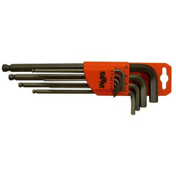 ATM Inbussleutel Set - 9 Onderdelen 1,5 - 10 mm Zeshoekig - Oranje (9 stuks)