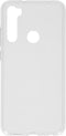 Hoesje Siliconen Geschikt voor Xiaomi Redmi Note 8 - Softcase Backcover smartphone - Transparant