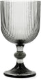 Wijnglas Bidasoa Fosil Grijs Glas 370 ml (6 Stuks)