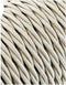 EDM C15 - Kabel 2 x 0,75 mm - Gevlochten 5 m - Beige