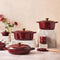 Le Creuset Braadpan Signature - Ø 20 cm - Gietijzer met Emaille - Garnet