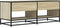 vidaXL - Tv-meubel - 120,5x40x46cm - bewerkt - hout - metaal - sonoma - eikenkleurig