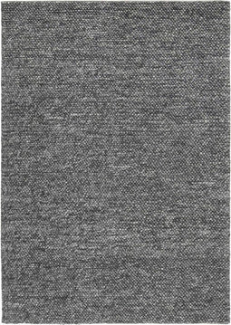 Drops Dark Grey Vloerkleed - 200x300 - Rechthoek - Laagpolig,Structuur Tapijt - Industrieel - Antraciet, Grijs