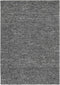 Drops Dark Grey Vloerkleed - 200x300 - Rechthoek - Laagpolig,Structuur Tapijt - Industrieel - Antraciet, Grijs