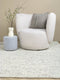 Drops Light Grey Vloerkleed - 170x240 - Rechthoek - Laagpolig,Structuur Tapijt - Landelijk - Beige, Grijs