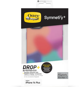 Otterbox iPhone 14 Plus - Symmetry+ hoesje - MagSafe schokbestendig 3x getest - Multi-color