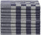 vidaXL - Keukendoeken - 10 - st - 50x70 - cm - katoen - blauw - en - wit