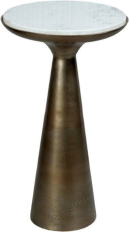 Bijzettafel 38 cm - bijzettafel marmer - bijzettafel industrieel