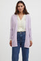 Vila VIRIL OPEN L/S KNIT CARDIGAN - Dames Vest - Zachte brei kwaliteit - Pastel Lilac - M