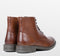 PS Poelman Laren - Veterboots - Leer - Cognac - Maat 45