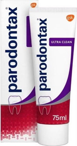 Parodontax Ultra Clean Tandpasta - Dagelijkse Mondverzorging - Fluoride Bescherming - (2 stuks)