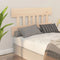 vidaXL - Hoofdbord - 153,5x3x81 - cm - massief - grenenhout
