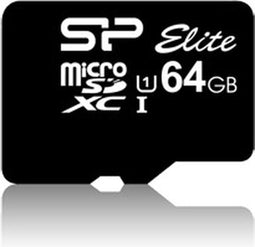 Silicon Power Elite - microSDXC UHS-I - 85MB/s - 64GB