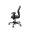 Piqueras y Crespo 2D036G0 - Gaming stoel - Hoogteverstelbaar met armleuning - Paars
