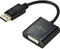 Wentronic DisplayPort - DVI-D Adapter - DP1.2 - 2560 x 1600 - Zwart