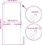 vidaXL - Doucherolgordijn - 110x240 - cm - stofbreedte - 106 - cm
