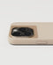Nudient Bold Case - Soft Case - Gerecycled materiaal - Beige