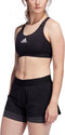 adidas Don't Rest Alphaskin - Sportbeha - Medium ondersteuning - Zwart - Maat L