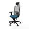 Bureaustoel met hoofdsteun Piqueras y Crespo 2D066N1 Groene benzine