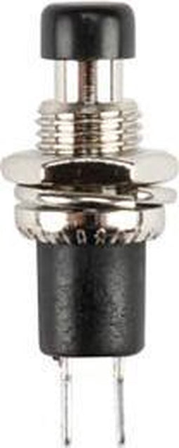 Drukschakelaar Off-(On) Zwart