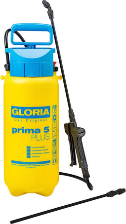 Drukspuit Gloria Prima 5 -PLUS-, knst. 5-liter ZUURBESTENDIG