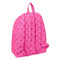 Schoolrugzak Barbie Corazones Roze 33 x 42 x 15 cm