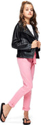 Retour Jeans Cindy - Bikerjack - Studs en asymmetrische ritssluiting - Maat 158/164 (2022)